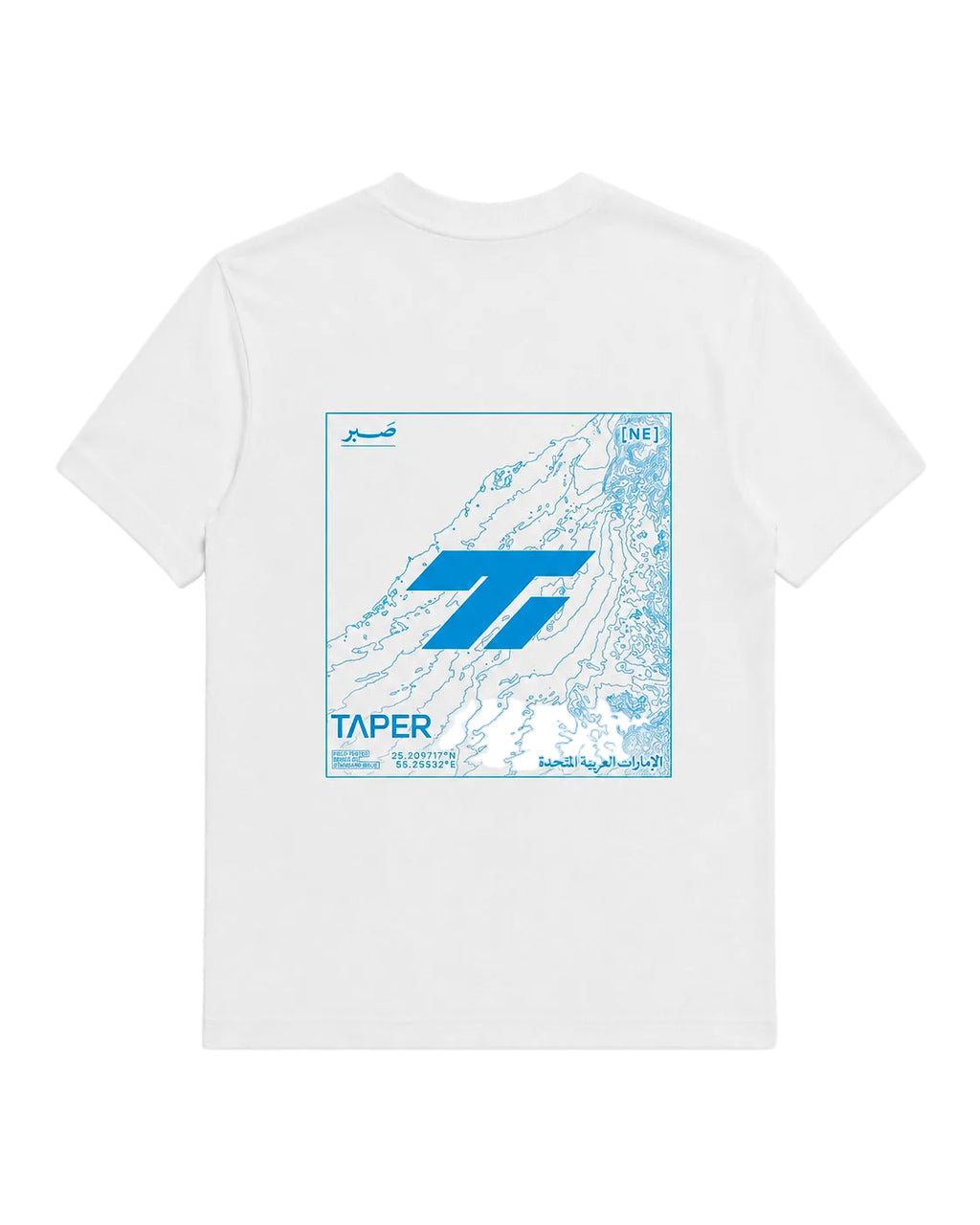 Taper Foundation Tee — box-fit quick-dry training t-shirt for Gulf heat