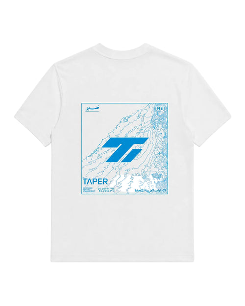 Taper Foundation Tee — box-fit quick-dry training t-shirt for Gulf heat