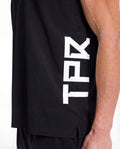 TPR Performance Singlet by Taper — close-up fabric detail