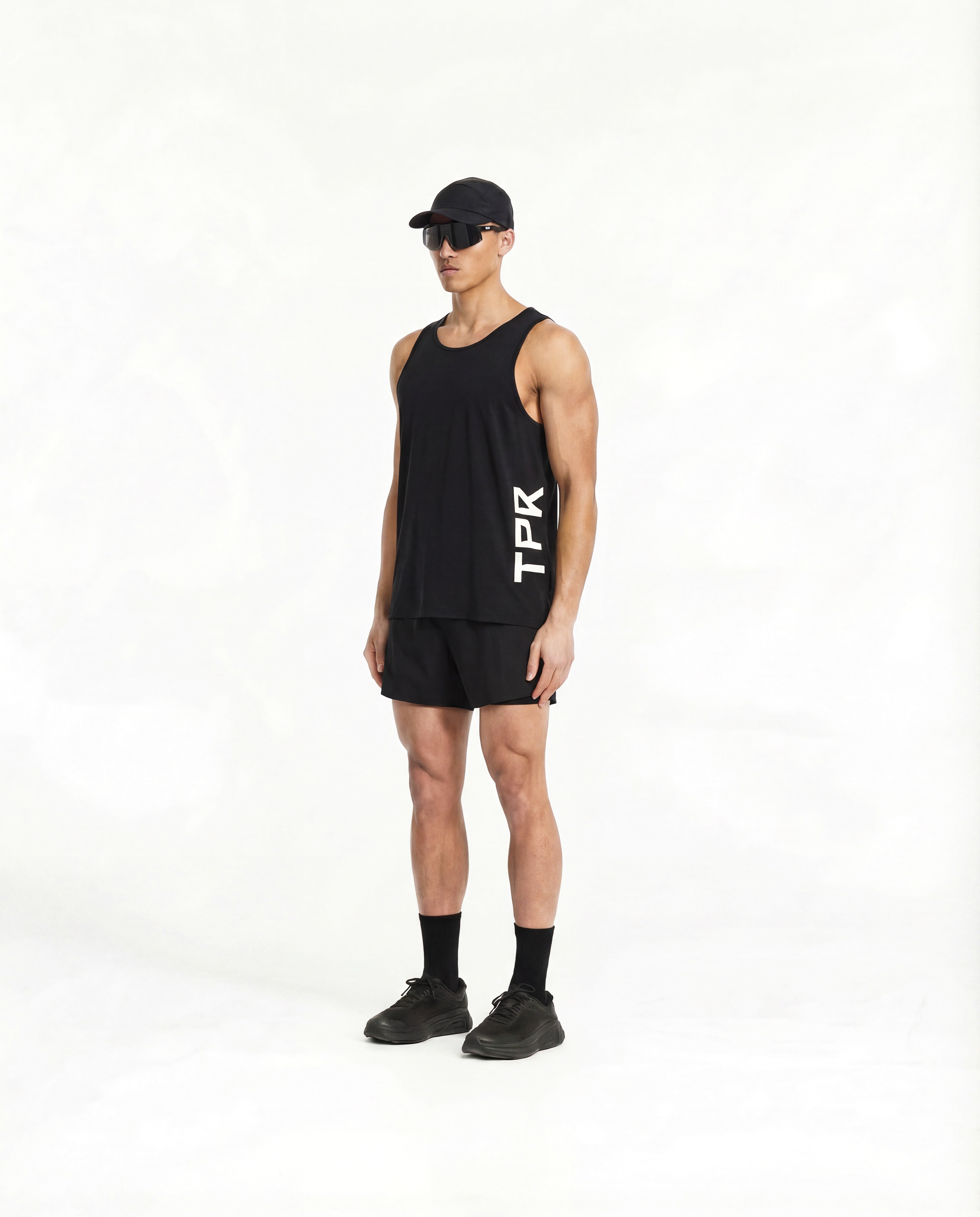 TPR Performance Singlet by Taper — lightweight running singlet for training in Gulf heat