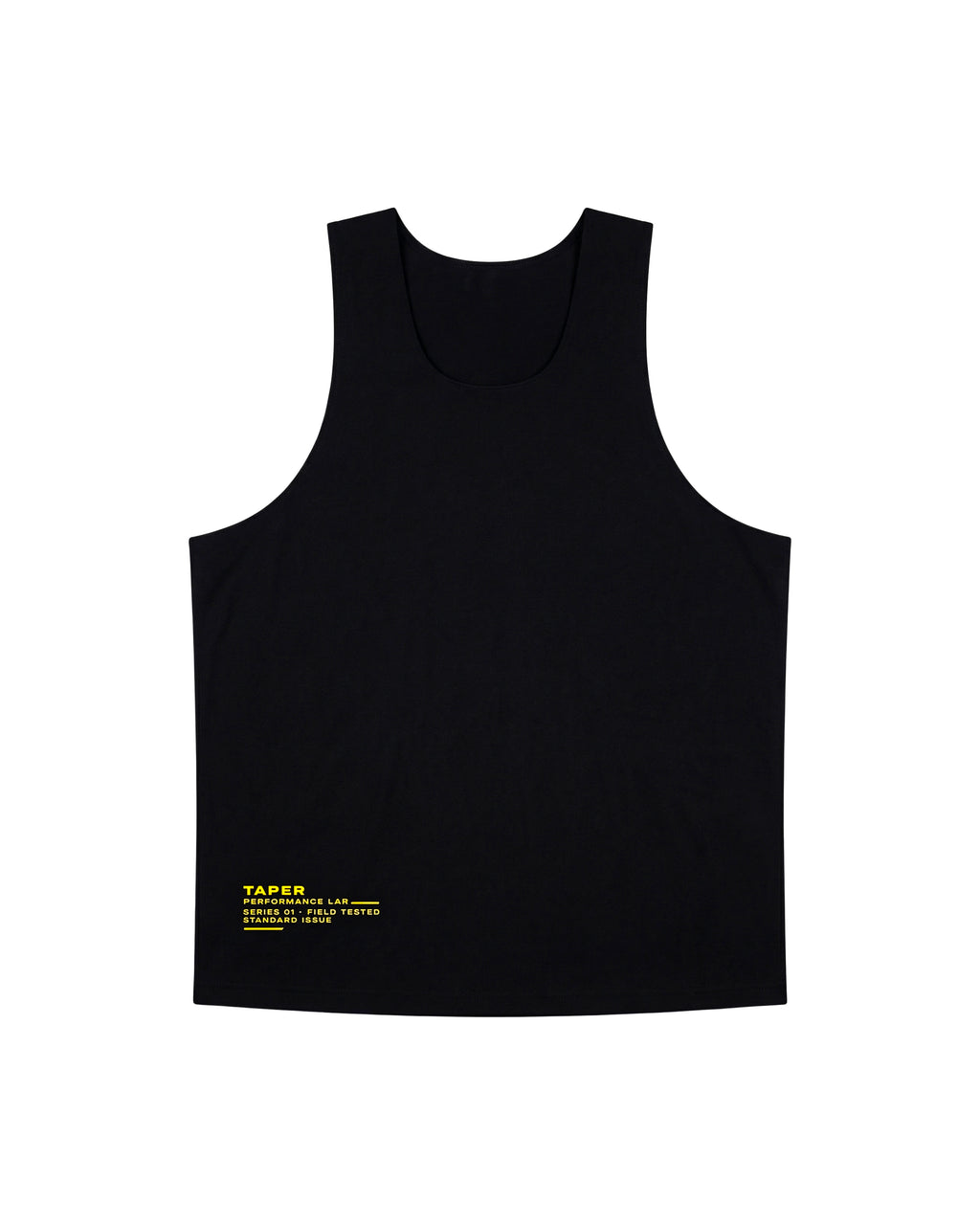 TPR Performance Singlet by Taper — lightweight running singlet for training in Gulf heat