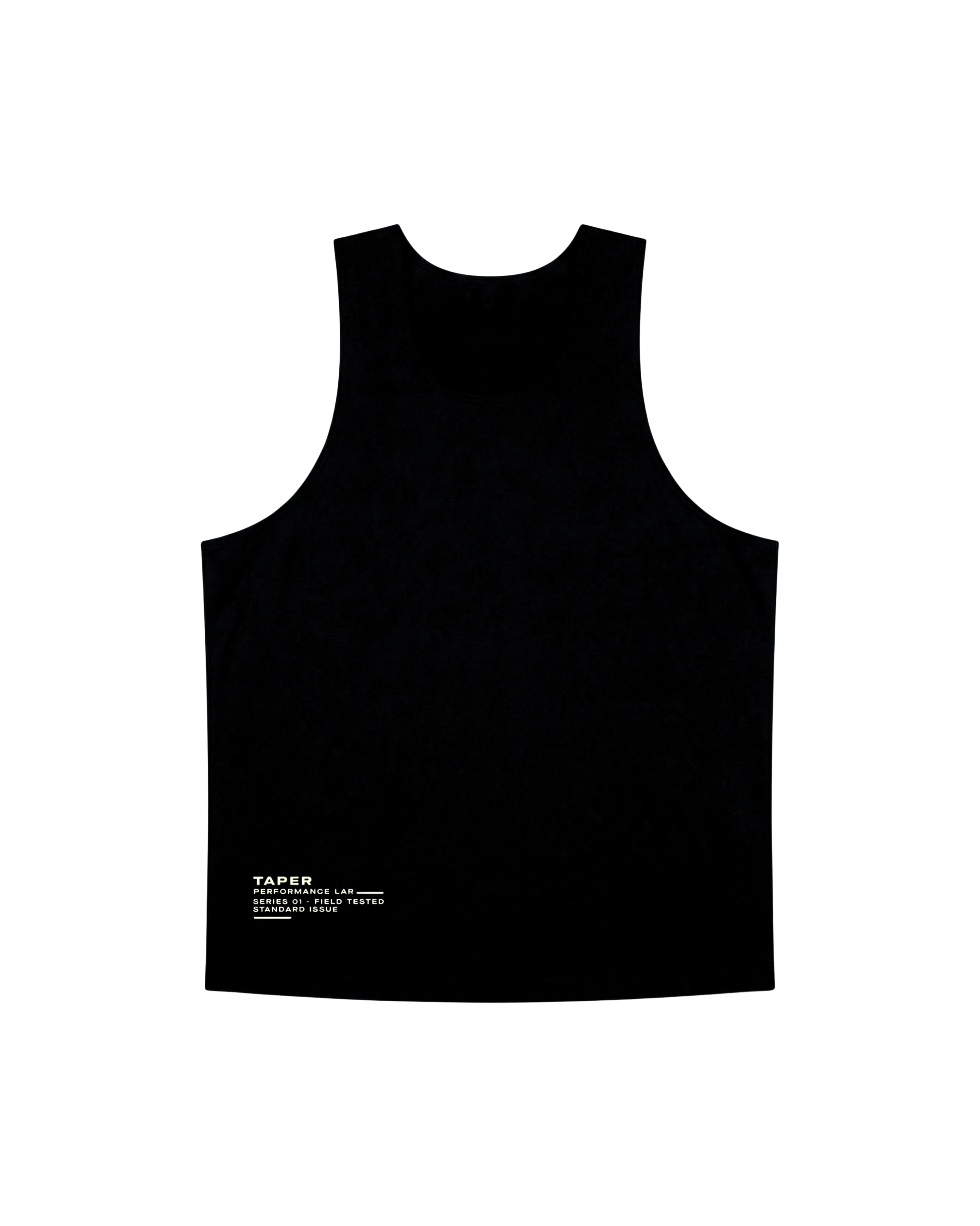 TPR Performance Singlet by Taper — lightweight running singlet for training in Gulf heat