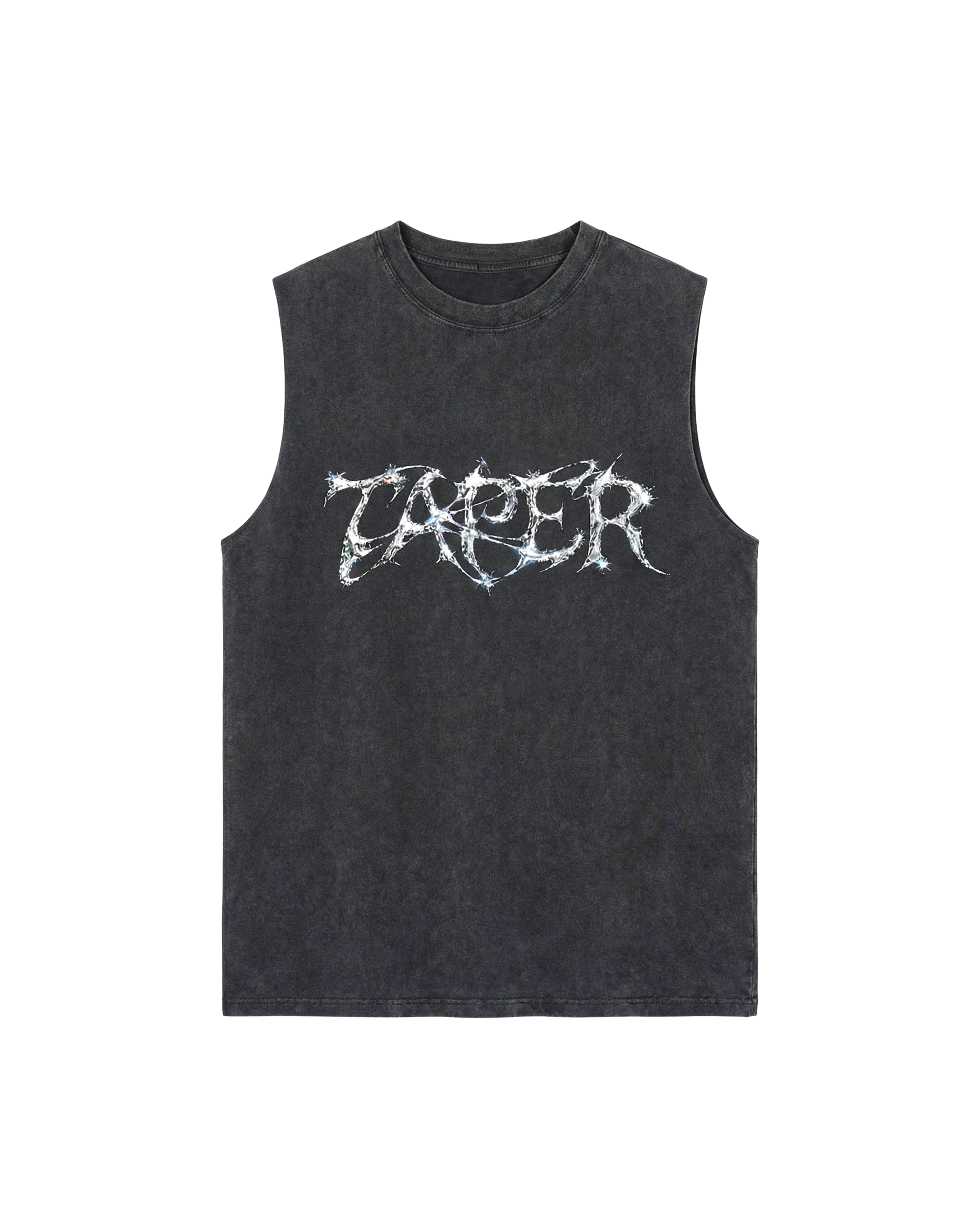Metallic Taper Sleeveless