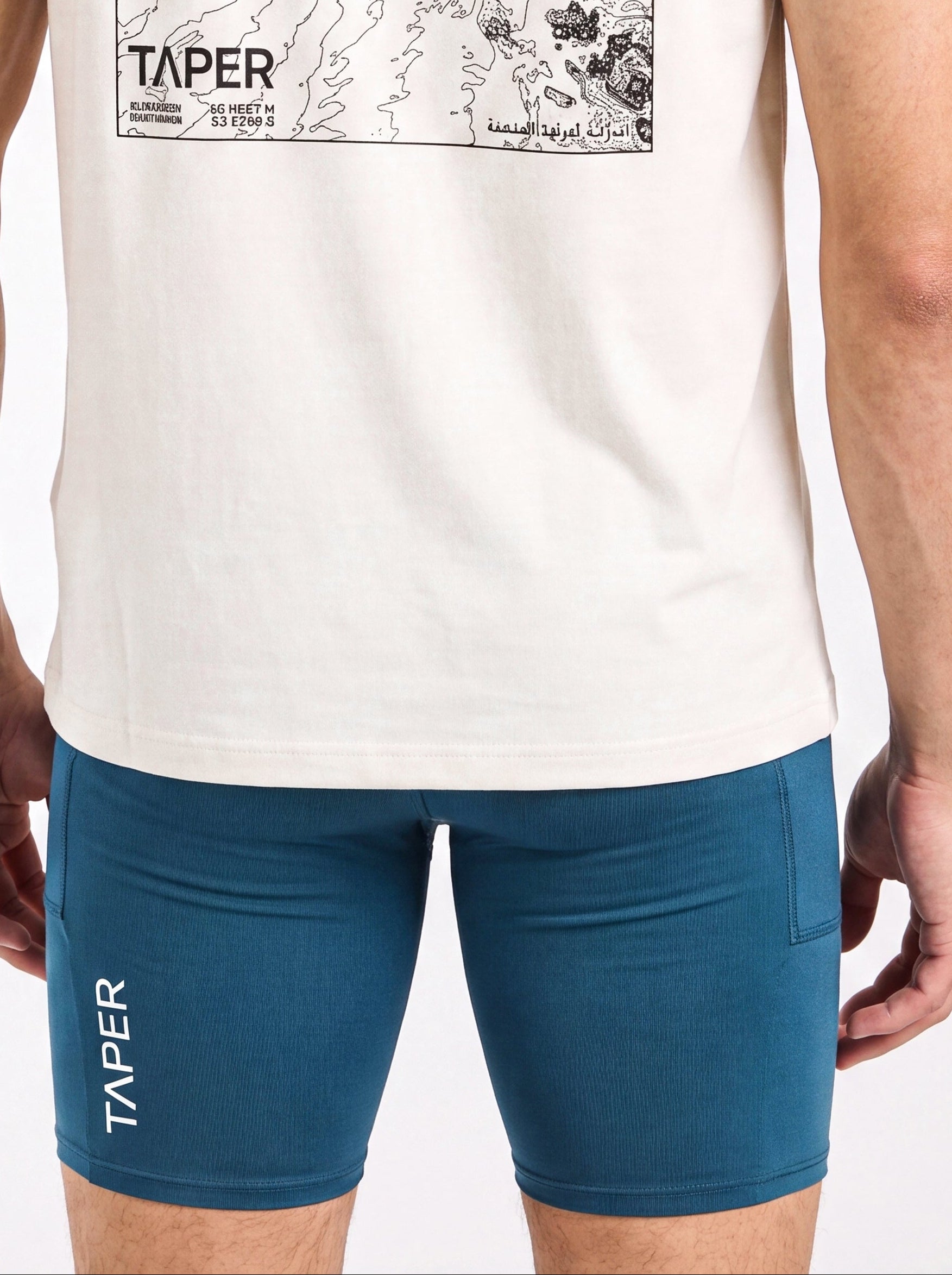 Taper Foundation Sleeveless — box-fit training top for UAE heat