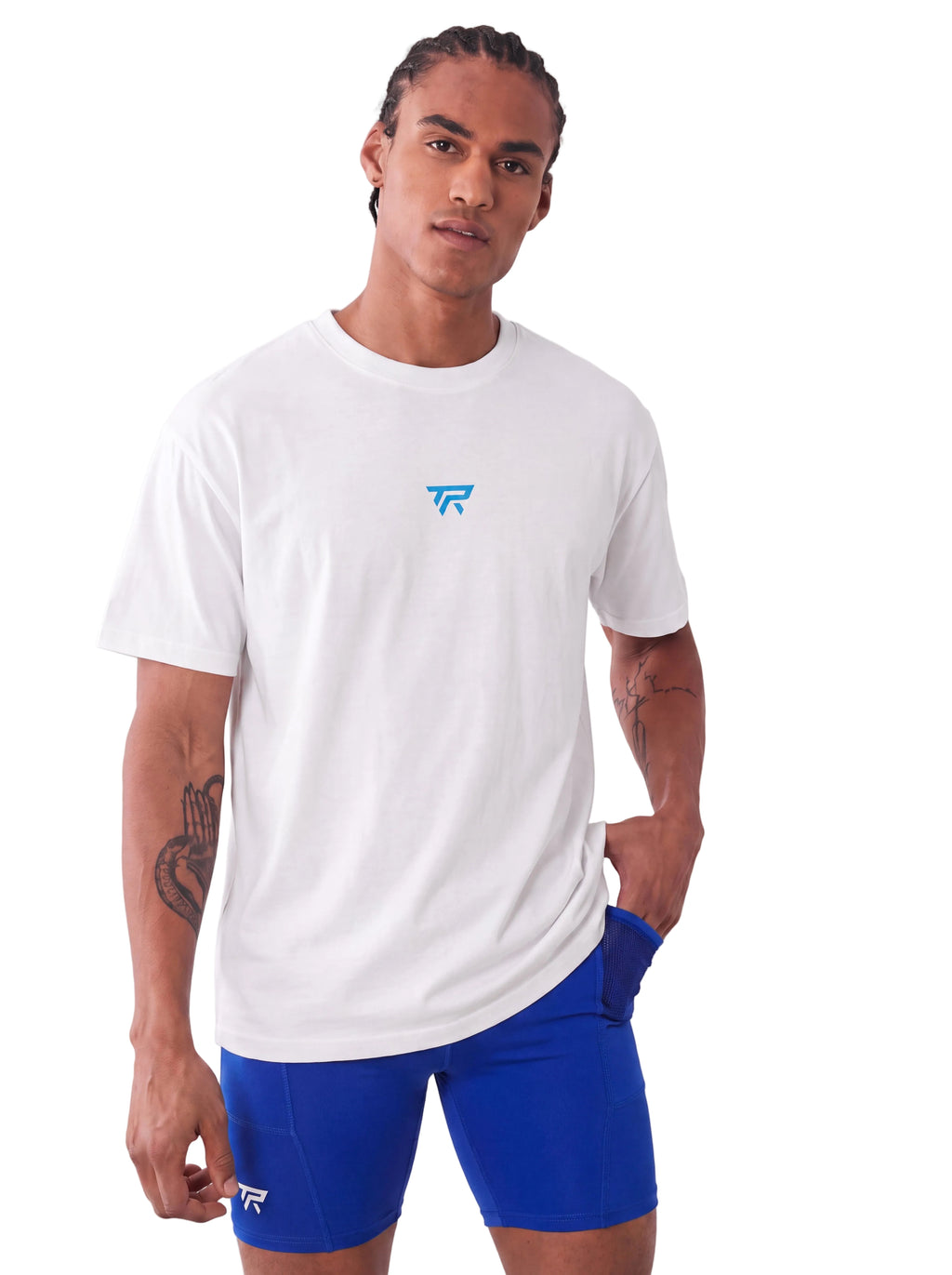 Taper Foundation Tee — box-fit quick-dry training t-shirt for Gulf heat