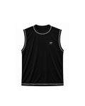 Sunday Club Sleeveless, black, front flat lay