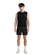 Sunday Club Sleeveless, black, full length front
